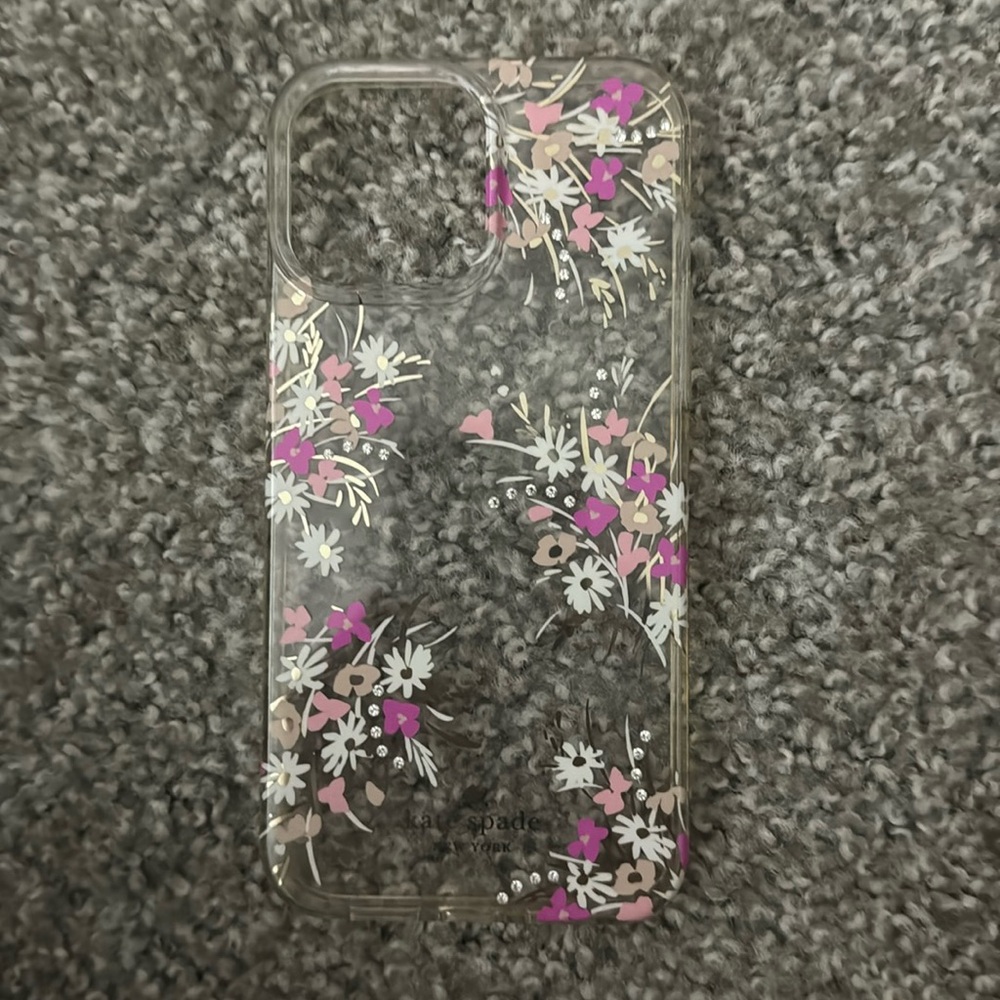 iPhone 13 Pro Max clear Kate spade case